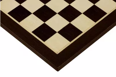 Tablero de ajedrez 38 mm (sin descripción) wengué/jawor (marquetería)